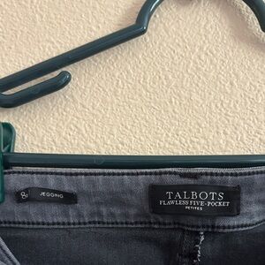 Talbots Charcoal Jeggings